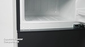 Frigidaire 3.1 cu. ft. 2-Door Retro Mini Refrigerator in Stainless Steel EFR920-SS-6COM