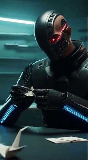 The Terminator Tries Origami #origami