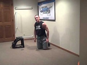 Band Blast-off Push ups