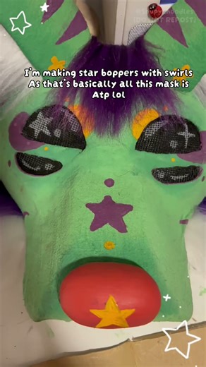 Making An Alien Doggo Mask! [pt 2/2] 👾⭐️🐶 #furry #otherpaw #fursuit [not a #therian #alterhuman]