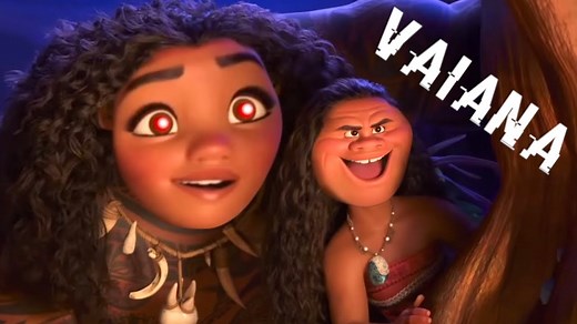 VAIANA - cały film, lecz bez wody i ludzi ( ° °)