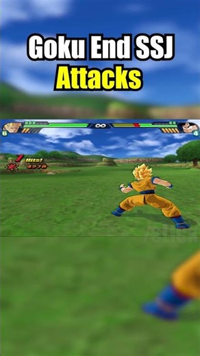 All Goku End SSJ Attacks in DBZ BT3