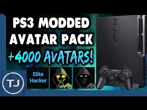 PS3 How To Add 4332 Modded PSN Avatars! (CFW 4.82)