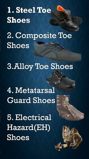 5 Important Types of Safety Shoes You Must Know | Safety First #safety #industrialsafety