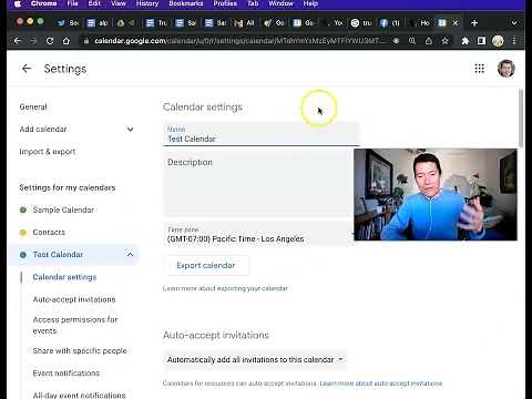 Create a Google Calendar to share with iCal / Apple calendars
