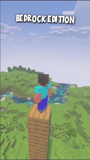 Minecraft Bedrock Render Distance Vs Java Render Distance ☠️