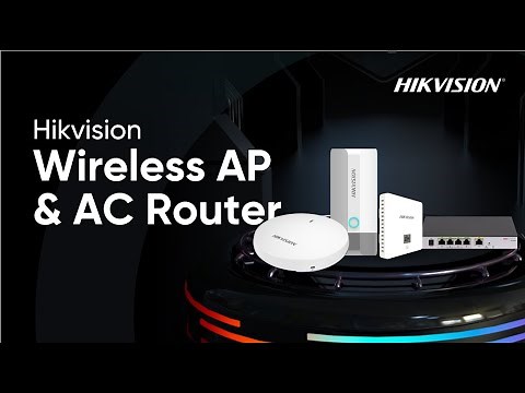 Hikvision Wireless AP & AC Router Unboxing & Demo