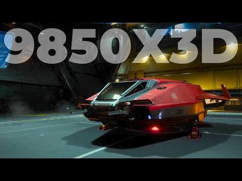 9850X3D + 9070XT Star Citizen FPS Test 1440