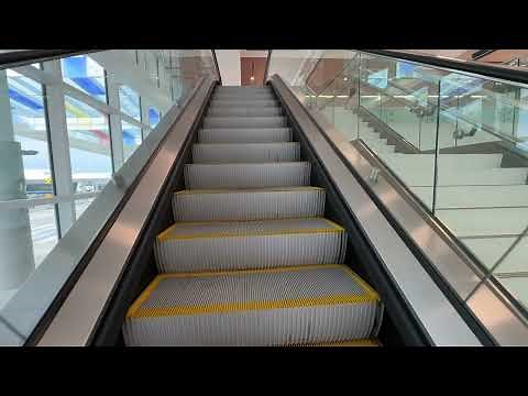 FULL TOUR! Riding the LFT Airport Elevators & Escalators