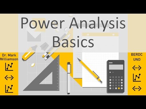 Power Analysis Basics