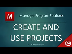 Manager.io Guides: 53 Create and use projects