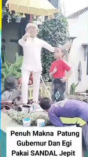 Patung KDM sama EGI #pengikut #sorotan #fypreelsvidio #metta #jangkauanluas #facebookpro | Sadulur Kdm