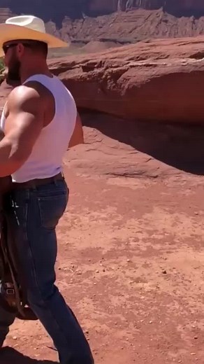 Trace Trainer is a very hot and sexy cowboy.