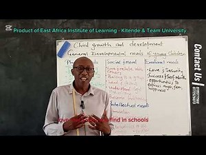 Child Growth and Development: Lecture 3
