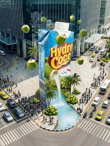 Di tengah hiruk piruk kota, ada Hydro Coco yang asli air kelapa Indonesia, jaga hidrasi tubuh, bikin semangat naik terus! #DontStopNow #HydroCoco | Hydro Coco