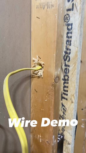 2.1M views · 1.1K reactions | How to demo around electrical wires. #construction #HomeRenovation #DIYProjects #renovation #ToolTime #ConstructionLife #Remodeling #DIYTools #HomeImprovement #Handyman #BeforeAndAfter #ConstructionTips #FixIt #BuildingDreams #HomeMakeover #ConstructionTools #ToolOfTheDay #RenovationIdeas #diy #realestate #design #entrepreneur | Misha Panchishak | Facebook