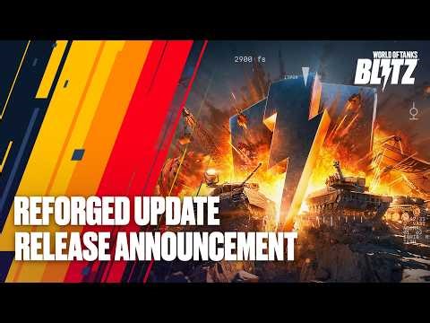 WoT Blitz. Reforge Update Release Announcement Livestream