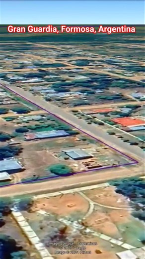 Gran Guardia, Formosa, Argentina #viaje #virtual #drone #turismo #googleearth #googlemaps