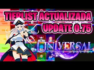 The BEST UNITS in UNIVERSAL TOWER DEFENSE [TIERLIST]