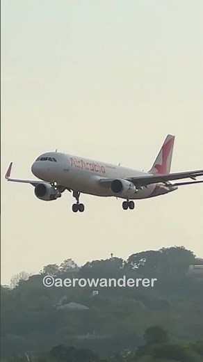 AIR ARABIA A320-200 landing at Chennai Airport #shorts #aviation #plane #a320 #landing #chennai