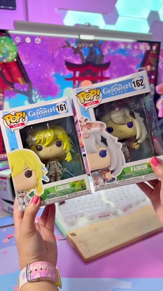 Lumine & Paimon Funko Pops Unboxing – Cute Collectibles