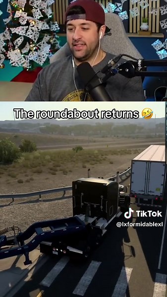 Roundabouts in American Truck Simulator: A Funny Challenge