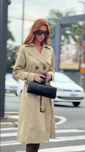 O sobretudo elegante que transforma qualquer look #sobretudofeminino #moda2026
