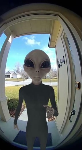 Alien Rings Doorbell?!