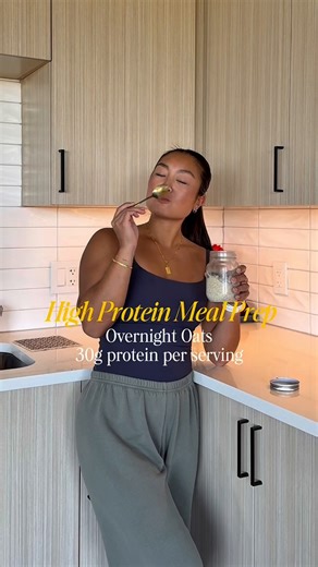 Optimum Nutrition on Instagram: "Be the person who has their life together at 6am. High protein overnight oats = breakfast on autopilot ✨ #OptimumNutrition #ONSupplements #ProteinRecipes #GoldStandardWhey"