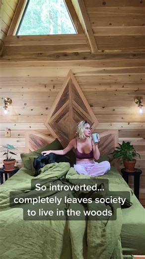 Took it too far? Naahhh. #introvert #cabin #homedecor #realestate #architecture