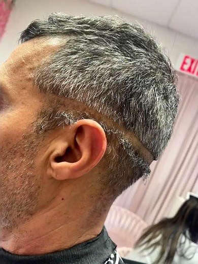 💈Caesar Cut with Mid Fade 💈 #CaesarCut #MidFade #BarberStyle #FreshCut#BarberLife