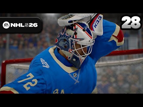 NHL 26 - Goalie Be a Pro #28 - "Rangers Looking Alright 👀"