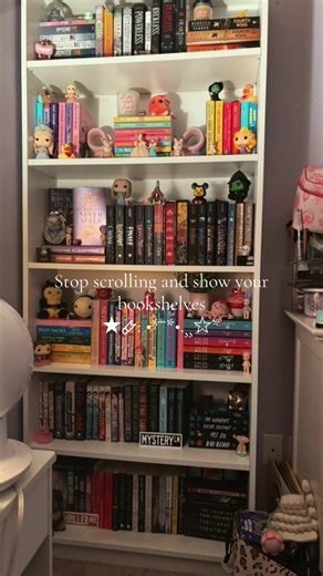 My Main Bookshelves Tour: Small & Big Shelves Shown