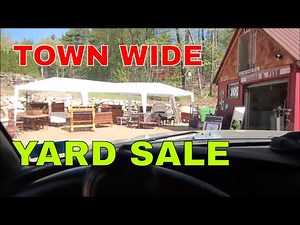 $100 yard sales, lets go shopping for guy stuff,