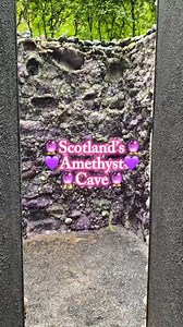 💜Jupiter Artland is now open all year! A great day out over the Christmas holidays. This is one of many art installations on display 😊💜 #scotland #jupiterartland #crystals | Emily in Scotland