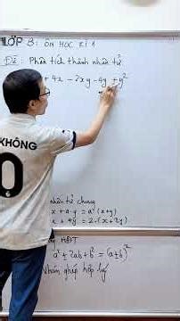 Grade 8 Math - Semester 1 Review - Factoring Polynomials - Basic #maths #mathteacher