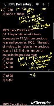 Top Percentage Questions for IBPS, SSC, and UPSC Exams