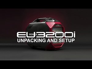 Honda EU3200i Generator Unpacking and Setup