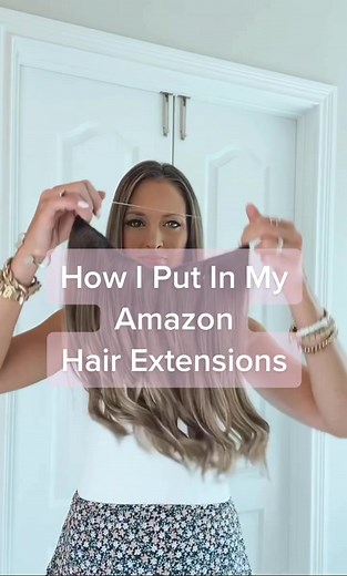 How to Use Amazon Halo Hair Extensions | Hair Tutorial