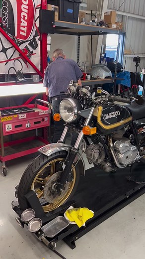 34K views · 658 reactions | So proud to have Brook from Vee Two of Perth working with us this week. He has a bunch of Ducatis lined up and we’re making it a point to catch it on video for our YouTube channel. I’ll stop by from time to time for a update mate!.Love having him here. So cool!!!.#iconicmotorbikes @bikeurious #liveiconic #ducati #ducatidarmah | Iconic Motorbikes | Facebook