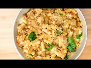 One-Pan Cheesy Taco Macaroni and Cheese