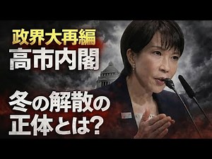 高市苦戦と自民党敗北か。冬の解散は“政界大再編”の第一歩。政治経済評論家・元経済産業省官僚 古賀茂明。元朝日新聞・記者佐藤章さんと一月万冊
