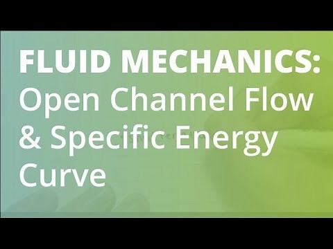 Specific Energy Curve Open Channel Flow (1/2) | Fluid Mechanics