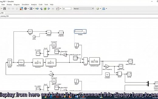 手把手搭建10基于遗传算法的电力系统负荷频率控制模型Simulink
