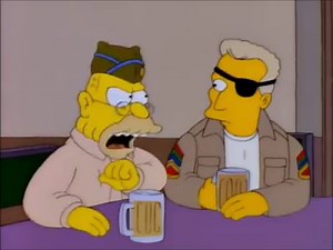 106K views · 1.1K reactions | "I was the first to discover his terrible secret." (S9, E19: "Simpson Tide") *requested by Clayton Hillier* | Nothing but Simpsons clips | Facebook