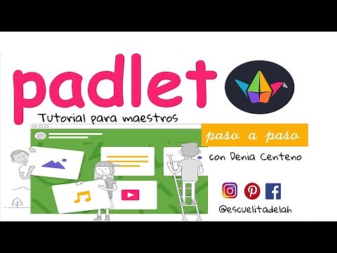 PADLET tutorial para maestros