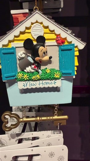 Disney Parks Mickey Mouse New Home Ornament #shorts