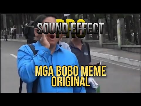 39 | Mga Bobo Meme | Meme Video With Sound Effect | No Copyright Meme Video Sound Effect