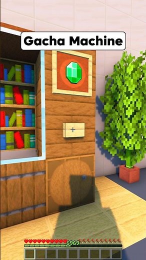 Minecraft Working Gacha Machine 🤓 (No Era Amor) #shorts #minecraft