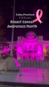 The Cebu Provincial Capitol shines in bright pink this October to mark Breast Cancer Awareness Month, symbolizing hope, strength, and unity in the fight against breast cancer. 🌸 Under the compassionate leadership of People’s Governor Pamela Baricuatro, the Provincial Government of Cebu joins the global call to promote early detection, education, and support for women battling breast cancer, as well as their families and loved ones. 💬 “Awareness saves lives. By standing together in compassion a